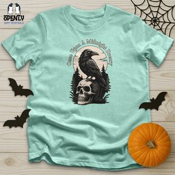 Once Upon A Midnight Dreary Unisex T Shirt Gift For Animal Lover