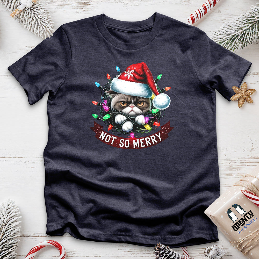 Not So Merry Unisex T Shirt Gift For Animal Lover