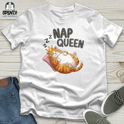 Nap Queen Unisex T Shirt Gift For Animal Lover