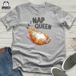 Nap Queen Unisex T Shirt Gift For Animal Lover