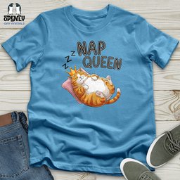 Nap Queen Unisex T Shirt Gift For Animal Lover