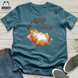 Nap Queen Unisex T Shirt Gift For Animal Lover