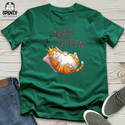 Nap Queen Unisex T Shirt Gift For Animal Lover