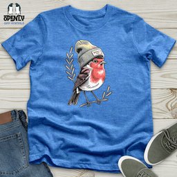 Robin Bird Unisex T Shirt Gift For Animal Lover