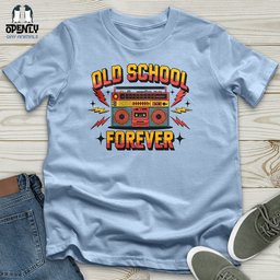 Old School Forever Unisex T Shirt Gift For Animal Lover