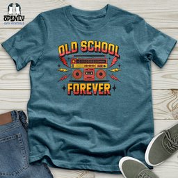 Old School Forever Unisex T Shirt Gift For Animal Lover