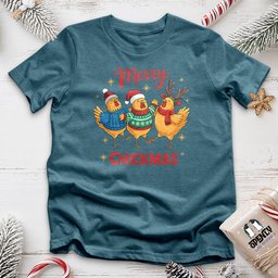 Merry Chickmas 2 Unisex T Shirt Gift For Animal Lover