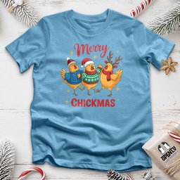 Merry Chickmas 2 Unisex T Shirt Gift For Animal Lover