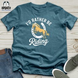 Riding Unisex T Shirt Gift For Animal Lover