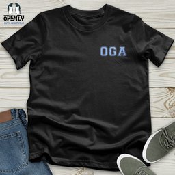 Oga Logo Embroidered Unisex T Shirt Gift For Animal Lover