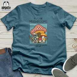 Mushrooms Unisex T Shirt Gift For Animal Lover