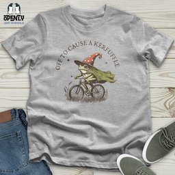 Off To Cause A Kerfuffle Unisex T Shirt Gift For Animal Lover