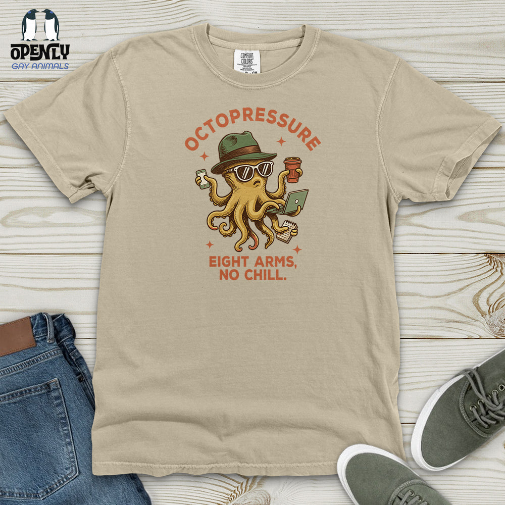 Octopressure Heavy Cotton Comfort Colors Tee Gift For Animal Lover