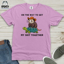 On The Way Heavy Cotton Comfort Colors Tee Gift For Animal Lover