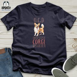OCD Obsessive Corgi Disorder Unisex T Shirt Gift For Dog Lover