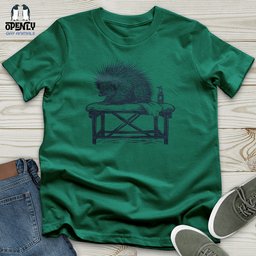 Porcupine Spa Relaxation Unisex T Shirt Gift For Animal Lover
