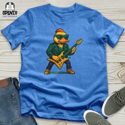 Rockstar Duck Unisex T Shirt Gift For Duck Lover
