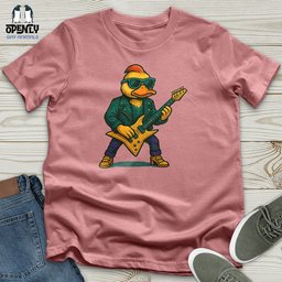 Rockstar Duck Unisex T Shirt Gift For Duck Lover