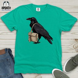Raven Postal Carrier Heavy Cotton Comfort Colors Tee Gift For Animal Lover