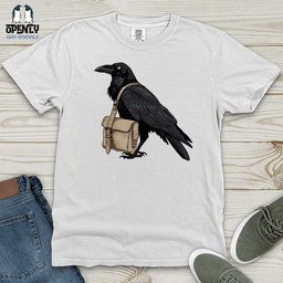 Raven Postal Carrier Heavy Cotton Comfort Colors Tee Gift For Animal Lover