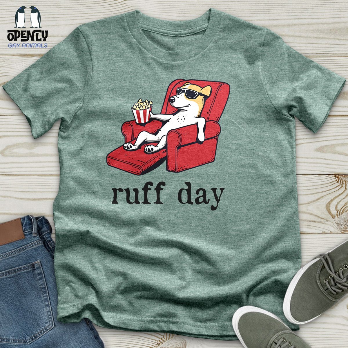 Ruff Day Unisex T Shirt Gift For Animal Lover