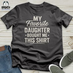 My Favorite Daughter Bought Me This Shirt Softstyle Tee Gift For Animal Lover