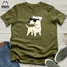 Nice Mutt Unisex T Shirt Gift For Animal Lover