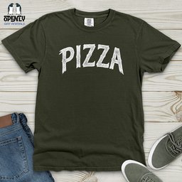 Pizza Heavy Cotton Comfort Colors Tee Gift For Animal Lover