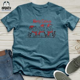 Merry Catmas Unisex T Shirt Gift For Animal Lover