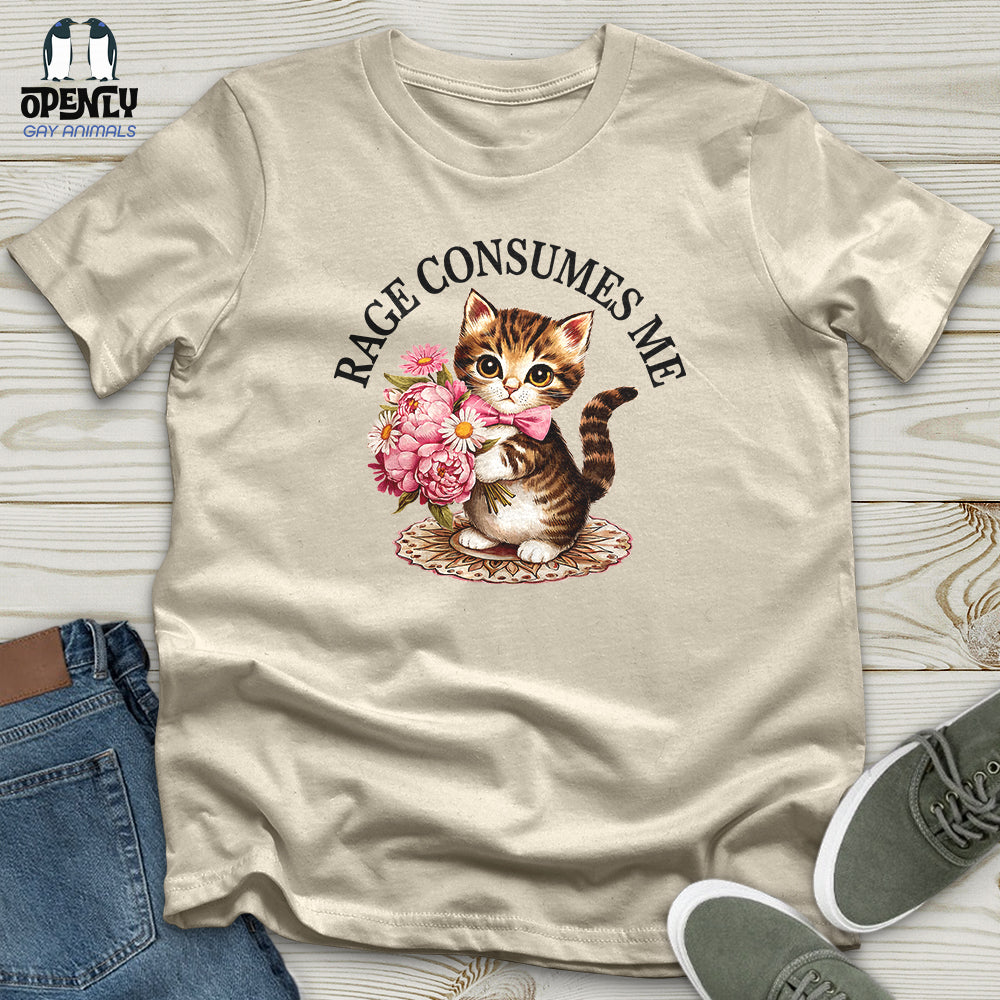 Rage Consumes Me Softstyle Tee Gift For Animal Lover