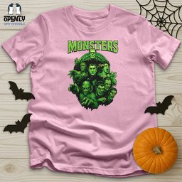 Monsters Unisex T Shirt Gift For Animal Lover