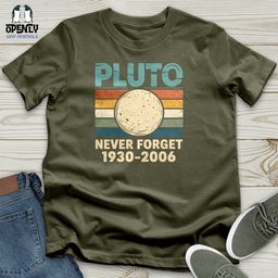 Pluto Never Forget Unisex T Shirt Gift For Animal Lover