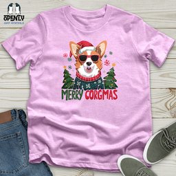 Merry Corgmas Unisex T Shirt Gift For Animal Lover