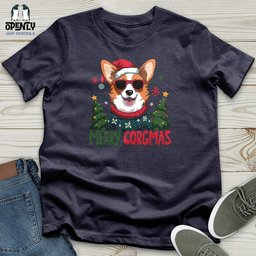 Merry Corgmas Unisex T Shirt Gift For Animal Lover