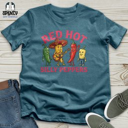 Red Hot Silly Peppers Unisex T Shirt Gift For Animal Lover