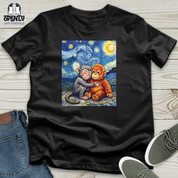 Punch Monkey 02 Unisex T Shirt Gift For Animal Lover
