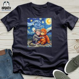 Punch Monkey 02 Unisex T Shirt Gift For Animal Lover