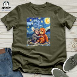 Punch Monkey 02 Unisex T Shirt Gift For Animal Lover