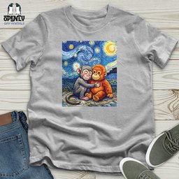 Punch Monkey 02 Unisex T Shirt Gift For Animal Lover