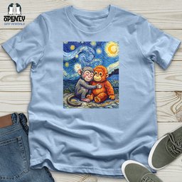 Punch Monkey 02 Unisex T Shirt Gift For Animal Lover
