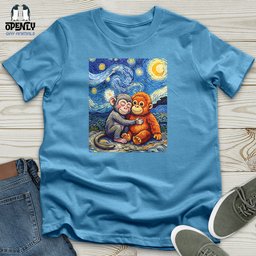 Punch Monkey 02 Unisex T Shirt Gift For Animal Lover