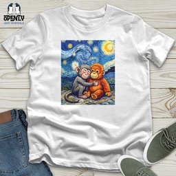 Punch Monkey 02 Unisex T Shirt Gift For Animal Lover