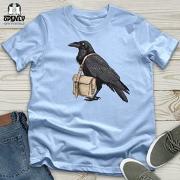 Raven Postal Carrier Softstyle Tee Gift For Animal Lover