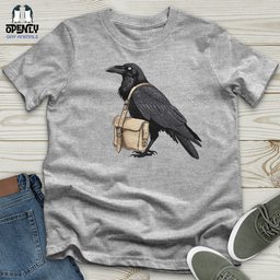 Raven Postal Carrier Softstyle Tee Gift For Animal Lover