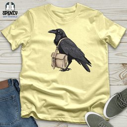 Raven Postal Carrier Softstyle Tee Gift For Animal Lover