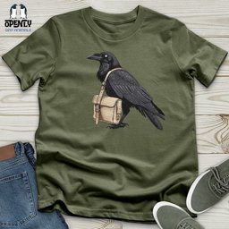 Raven Postal Carrier Softstyle Tee Gift For Animal Lover