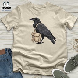 Raven Postal Carrier Softstyle Tee Gift For Animal Lover