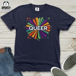 Queer Heavy Cotton Comfort Colors Tee Gift For Animal Lover