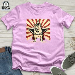 Rhino Circus Star Unisex T Shirt Gift For Animal Lover