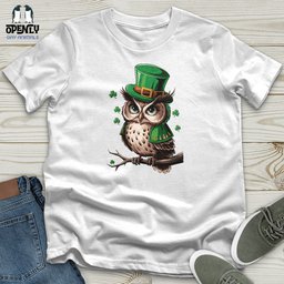 Owl Unisex T Shirt Gift For Animal Lover